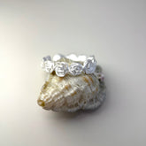 Matte Rose Ring in S925 Silver